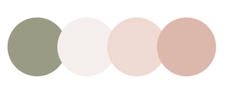 muted pastel color palette